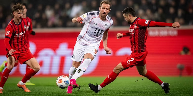 Bayern Munich cho thấy phong độ vượt trội đối thủ